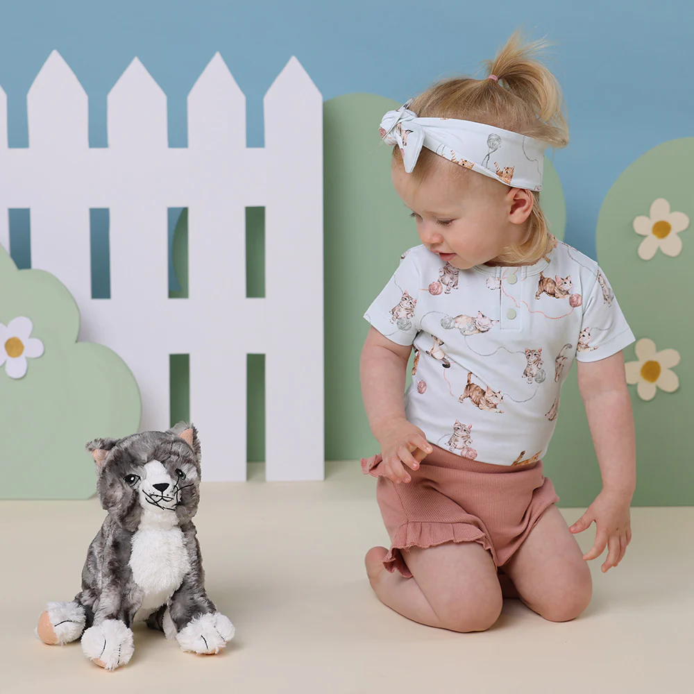 Kittens Short Sleeve Organic Bodysuit - Image 10