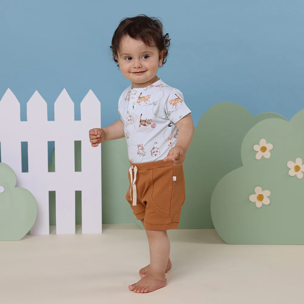 Kittens Short Sleeve Organic Bodysuit - Image 8