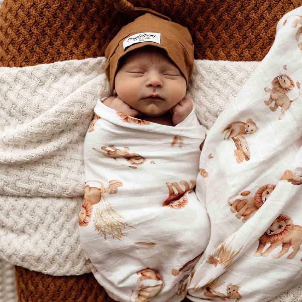 Lion Organic Muslin Wrap - Image 7