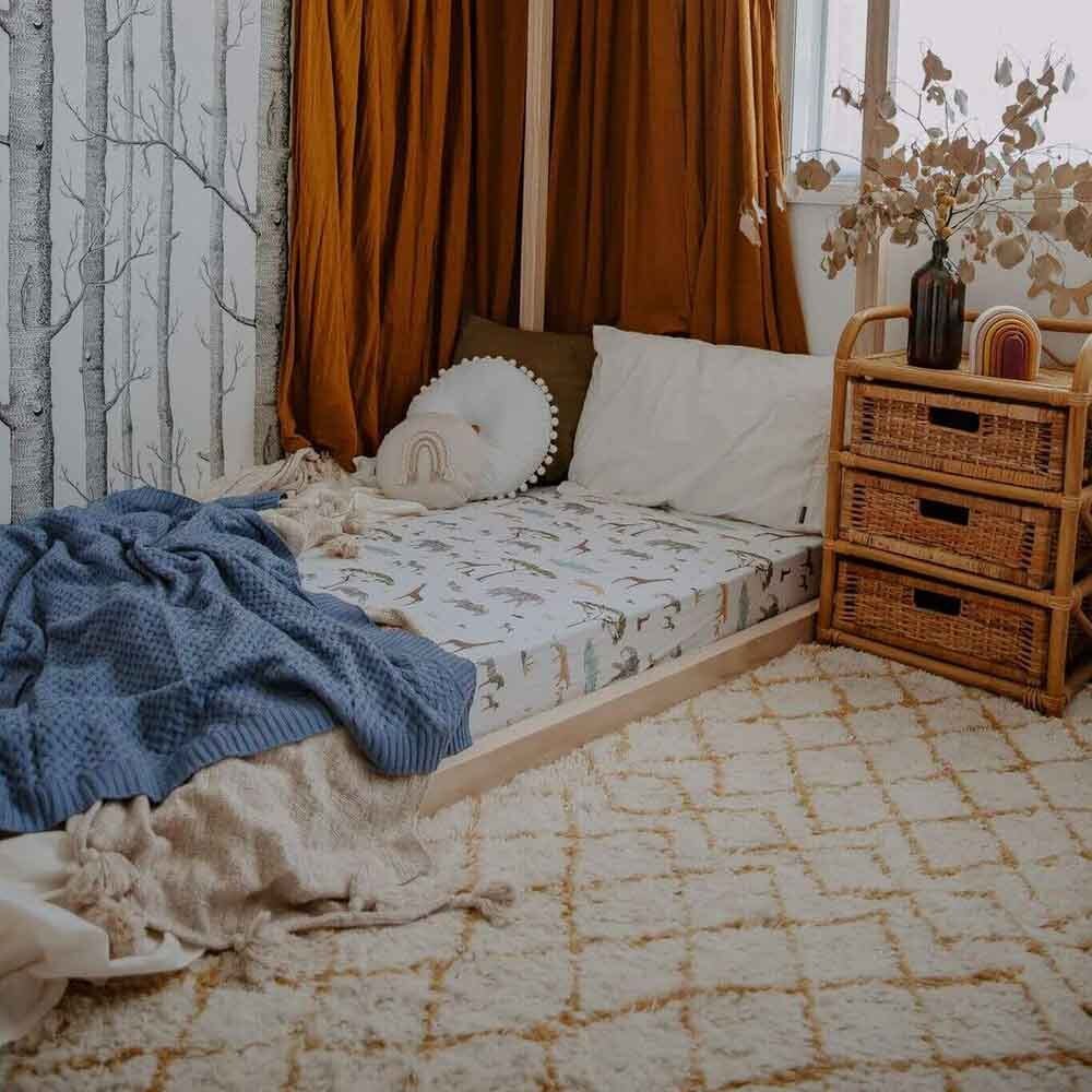Safari Organic Fitted Cot Sheet - Image 8
